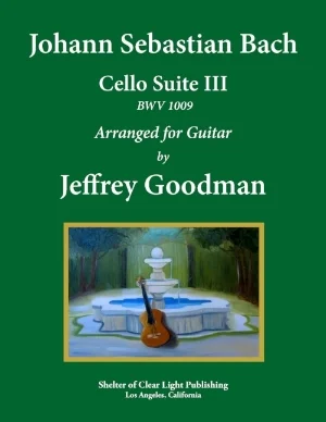 Bach Cello Suite III — JEFFREY GOODMAN MUSIC